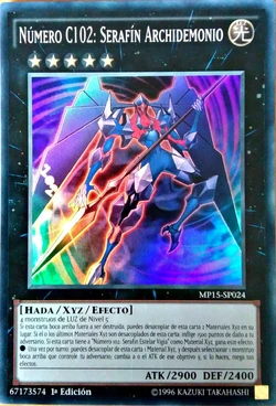 Yu-Gi-Oh! - Number C102: Archfiend Seraph (PRIO-EN044) - Primal Origin