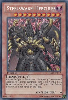 Steelswarm Hercules | Yu-Gi-Oh! Wiki | Fandom