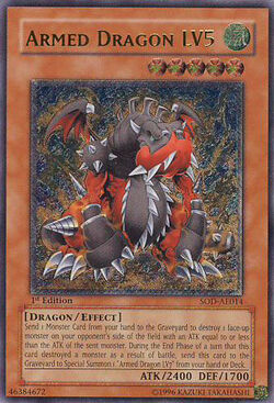 Armed Dragon LV5 Card Profile : Official Yu-Gi-Oh! Site