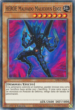 Card Gallery:Evil HERO Malicious Edge | Yu-Gi-Oh! Wiki | Fandom