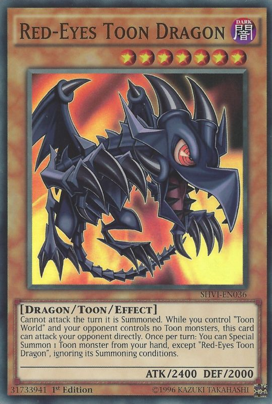 Card Gallery:Red-Eyes Toon Dragon | Yu-Gi-Oh! Wiki | Fandom
