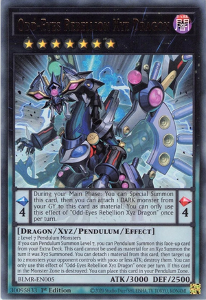 2020 20TH SECRET RARE #JPF09 DARK REBELLION XYZ DRAGON PSA