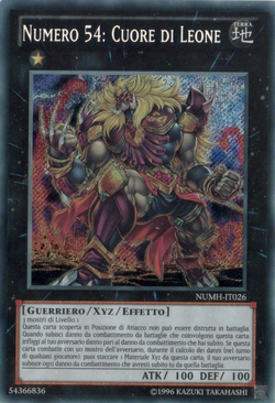 Card Gallery:Number 54: Lion Heart | Yu-Gi-Oh! Wiki | Fandom