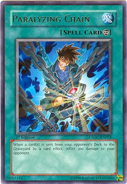 Card Gallery:Paralyzing Chain | Yu-Gi-Oh! Wiki | Fandom