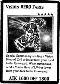 Vision Hero Faris Manga Yu Gi Oh Wiki Fandom
