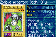 #139 "Blue-Eyed Silver Zombie" Zombie Argenteo Occhi Blu