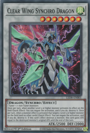 Clear Wing Synchro Dragon Yu Gi Oh Wiki Fandom