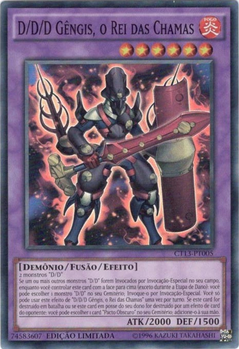 D/D/D Flame King Genghis | Yu-Gi-Oh! Wiki | Fandom