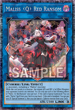 Card Gallery:Maliss Q Red Ransom | Yu-Gi-Oh! Wiki | Fandom