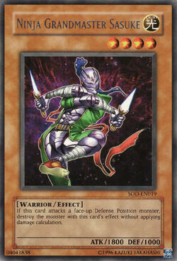 Card Gallery:Ninja Grandmaster Sasuke | Yu-Gi-Oh! Wiki | Fandom