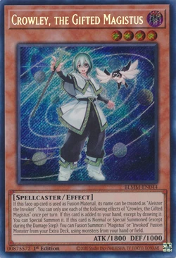 염속 마법 1st Edition 魔法カード Card Gallery:Crowley, the Gifted Magistus | Yu-Gi-Oh! Wiki | Fandom