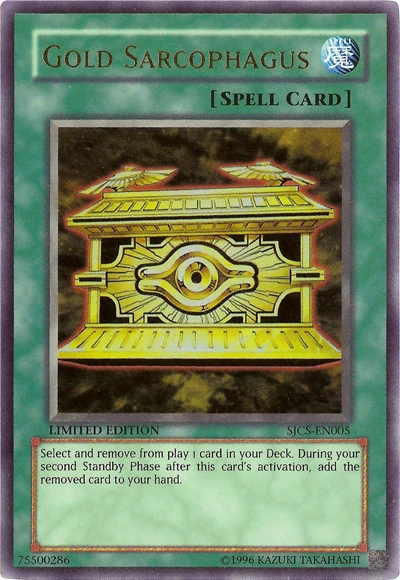 Card Errata:Gold Sarcophagus | Yu-Gi-Oh! Wiki | Fandom