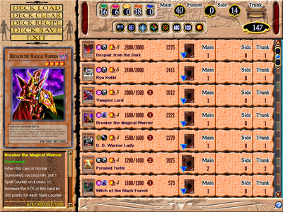 yugioh online deck simulator Yugioh Deck Builder main image 0