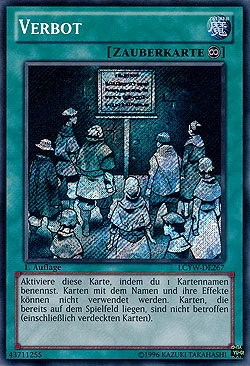 Card Gallery:Prohibition | Yu-Gi-Oh! Wiki | Fandom