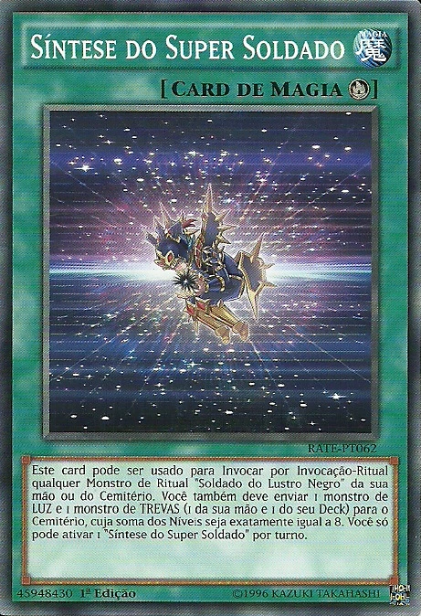 Galeria de Card:Super Soldier Synthesis | Yu-Gi-Oh! Wiki | Fandom