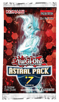 3 Cards Per Pack yu gi oh YUGIOH Astral Pack 7 English Edition