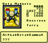 #757 "Beta The Magnet Wa"