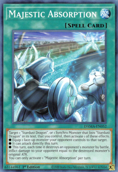 YUSEI ATACAR DRAGÃO POEIRA ESTELAR Yu-Gi-Oh! 5Ds 