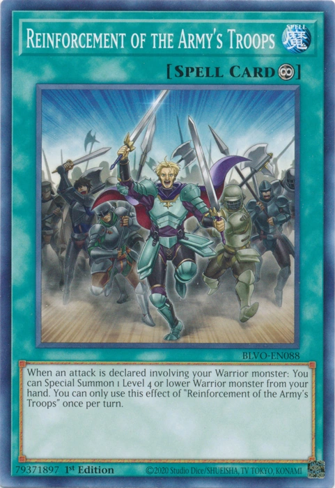 Reinforcement of the Army's Troops | Yu-Gi-Oh! Wiki | Fandom
