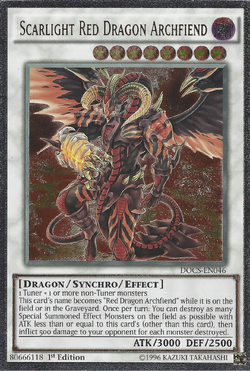 Card Gallery:Scarlight Red Dragon Archfiend | Yu-Gi-Oh! Wiki