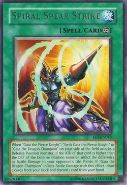 psa10 旧アジア　螺旋槍殺　Spiral Spear Strike　レリーフ 1軍コレクション『とても極美品』螺旋槍殺 Spiral Spear Strike