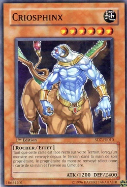 Card Gallery:Criosphinx | Yu-Gi-Oh! Wiki | Fandom