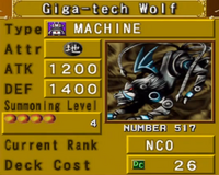 Giga Tech Wolf Dor Yu Gi Oh Wiki Fandom