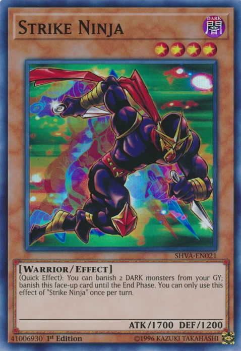 Card Errata:Strike Ninja | Yu-Gi-Oh! Wiki | Fandom