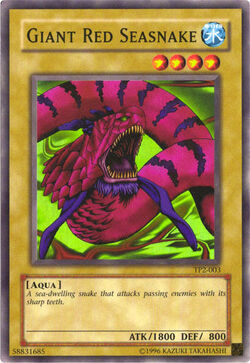 Card Gallery:Giant Red Seasnake | Yu-Gi-Oh! Wiki | Fandom