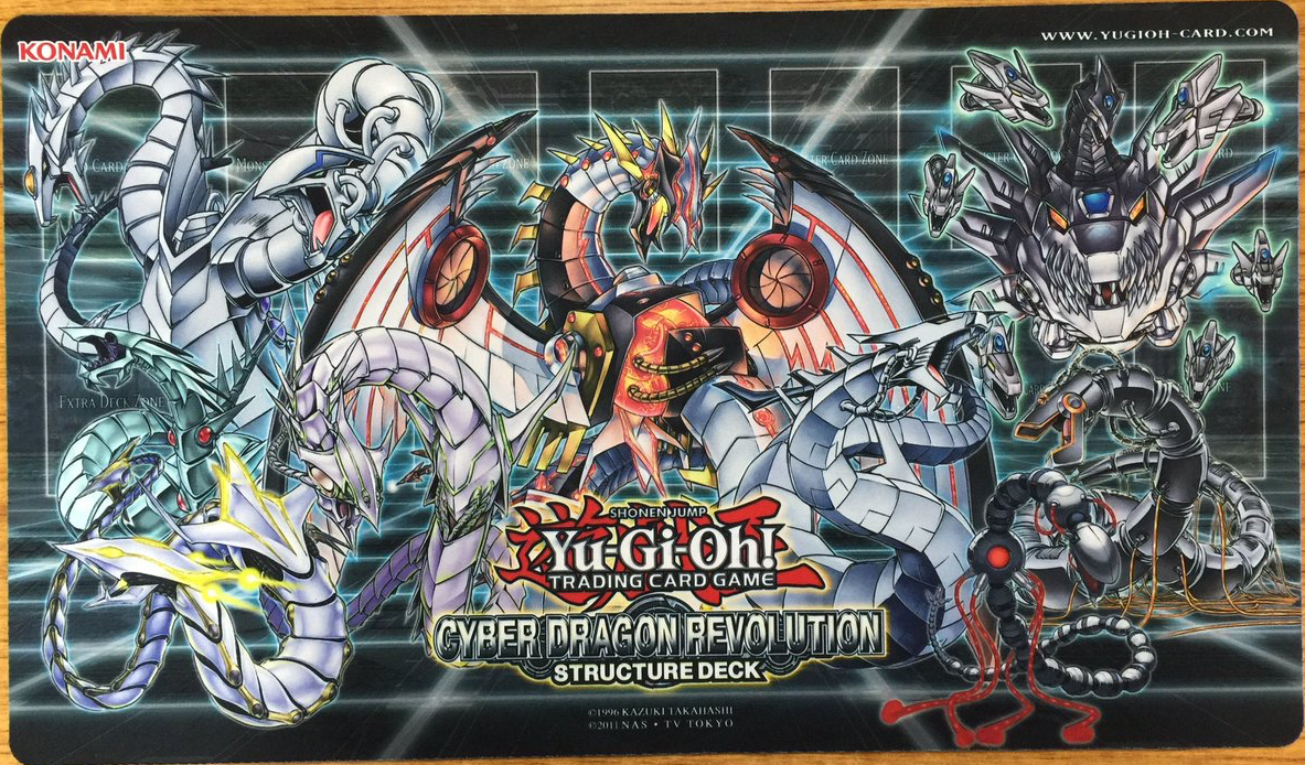 Yugioh TCG Cyber Dragon Herz & Core DIY Custom Trading Card Game Playma...