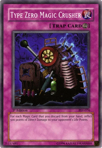 Card Errata:Type Zero Magic Crusher | Yu-Gi-Oh! Wiki | Fandom Card Errata:Type Zero Magic Crusher | Yu-Gi-Oh! Wiki | Fandom