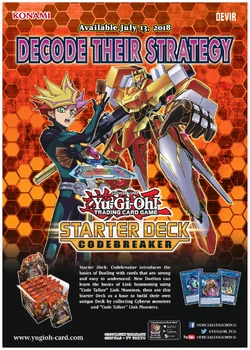yugioh codebreaker starter deck card list Codebreaker Starter Deck YS18 - New & Sealed - Link - Code Talker main image 1