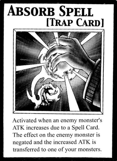 Absorb Spell Manga Yu Gi Oh Wiki Fandom