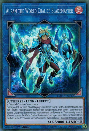 AuramtheWorldChaliceBlademaster-COTD-EN-SR-1E