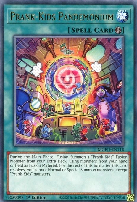 yugioh prank kids cards PrankKids BowWowBark - MGED-EN115 Rare main image 0