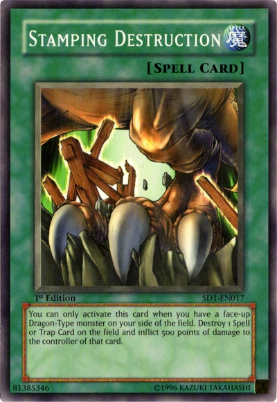 Card Errata:Stamping Destruction | Yu-Gi-Oh! Wiki | Fandom