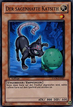 Yu-Gi-Oh! The Fabled Catsith Card – HA04-EN007 Super Rare, Hidden Arsenal 4: Trishula's Triumph, 1st Edition