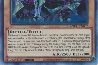 yugioh fairy tale deck BODE-EN019 - Reptilianne Nyami - Common - Effect Monster