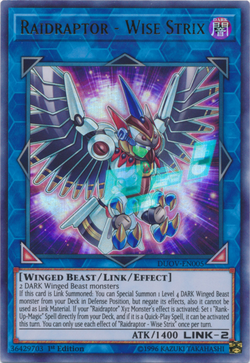 Card Gallery:Raidraptor - Wise Strix | Yu-Gi-Oh! Wiki | Fandom