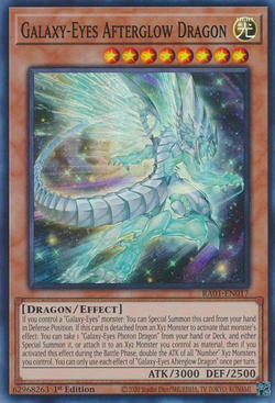 Card Gallery:Galaxy-Eyes Afterglow Dragon | Yu-Gi-Oh! Wiki