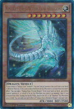 Card Gallery:Galaxy-Eyes Afterglow Dragon | Yu-Gi-Oh! Wiki