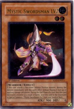 Card Gallery:Mystic Swordsman LV2 | Yu-Gi-Oh! Wiki | Fandom