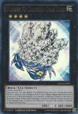 Card Gallery:Number 52: Diamond Crab King | Yu-Gi-Oh! Wiki | Fandom