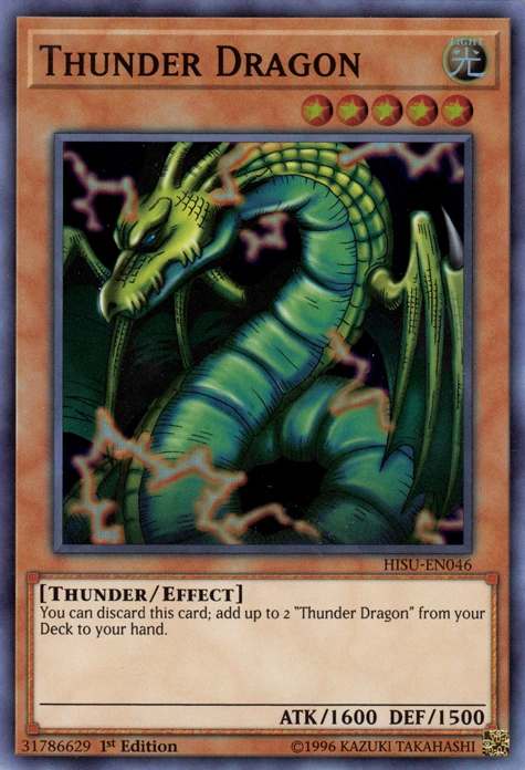 Thunder Dragon Yu Gi Oh Wiki Fandom