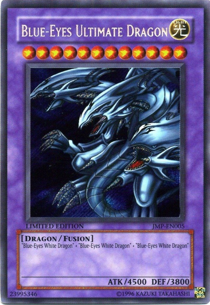 ALL_4 Ultra Blue-Eyes Ultimate Dragon Fusion 3X 1st Blue-Eyes White LC01 YUGIOH 