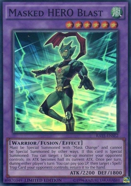 Masked Hero Blast Yu Gi Oh Wiki Fandom