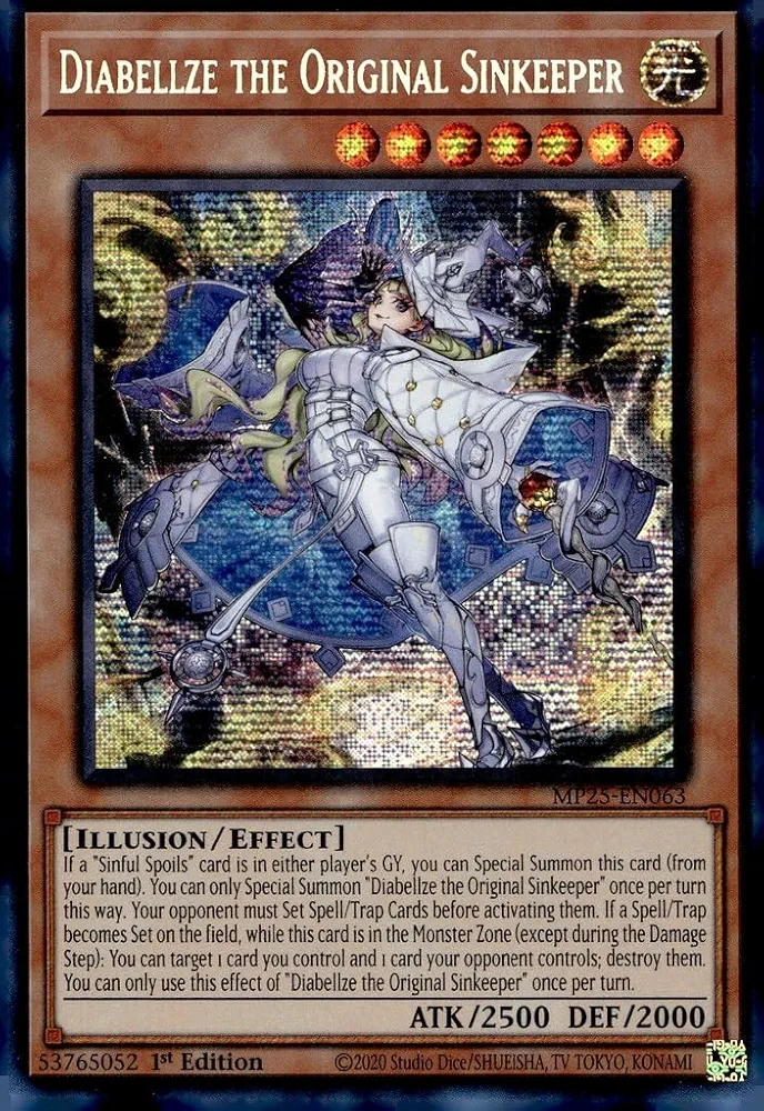 Diabellze the Original Sinkeeper | Yu-Gi-Oh! Wiki | Fandom