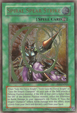 Card Gallery:Spiral Spear Strike | Yu-Gi-Oh! Wiki | Fandom Card Gallery:Spiral Spear Strike | Yu-Gi-Oh! Wiki | Fandom