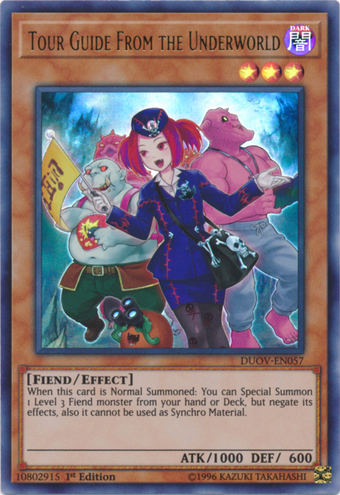 Tour Guide From The Underworld Yu Gi Oh Wiki Fandom