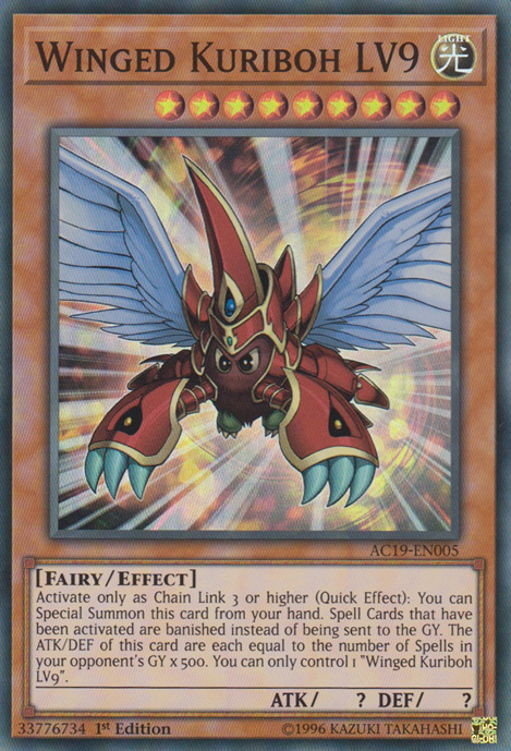 Winged Kuriboh LV9 | Yu-Gi-Oh! Wiki | Fandom